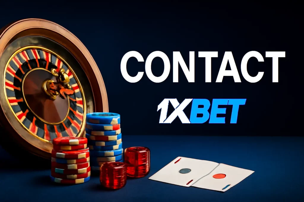 Contacting 1xBet