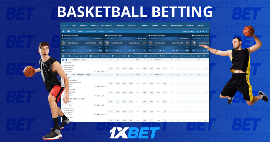 Tips taruhan bola basket 1xbet