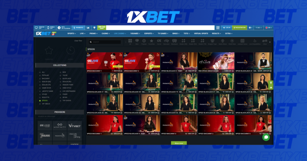 Permainan dealer langsung 1xbet Indonesia