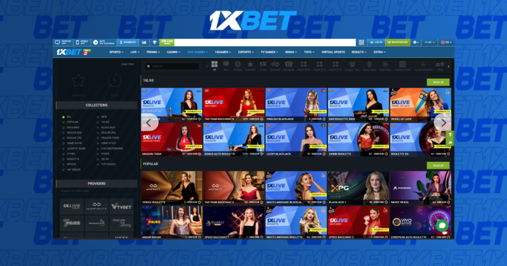 taruhan langsung 1xbet Indonesia