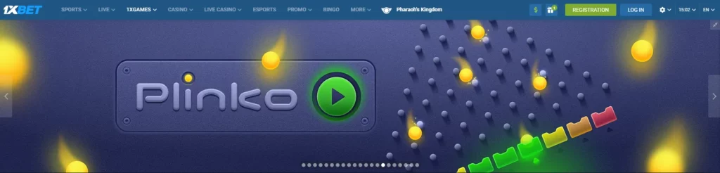 1xbet indonesia plinko